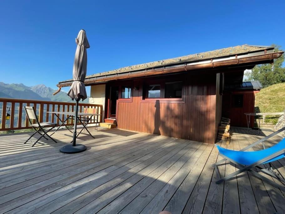 Chalet La Plagne Montalbert Pied Des Pistes Exterior foto