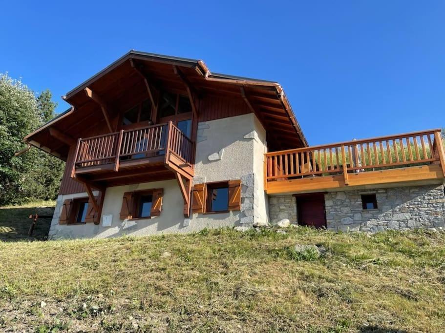 Chalet La Plagne Montalbert Pied Des Pistes Exterior foto