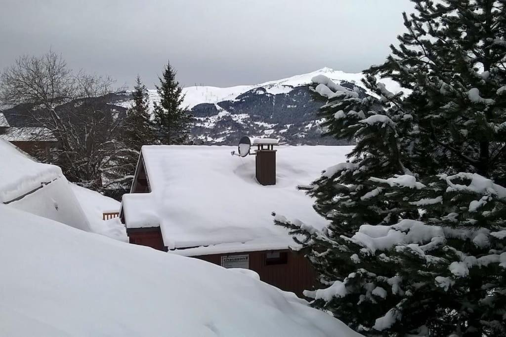Chalet La Plagne Montalbert Pied Des Pistes Exterior foto