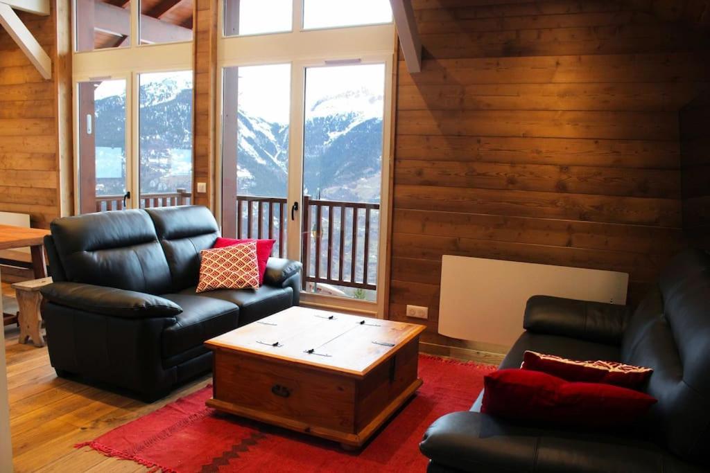 Chalet La Plagne Montalbert Pied Des Pistes Exterior foto